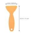 thumbnail image 2 of WEUVEB 20Ud Raspador De Película Para Auto De Plástico Amarillo Durable Para Remover Adhesivo, 2 of 8