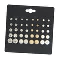 thumbnail image 4 of Juego de 4 Aretes Strade Fareast Limited 20 Pares Elegantes para Mujeres, 4 of 8