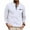 White, variant on LIaqionyy Men's Shirts Classic Comfort Long Sleeve Fall Pullover Casual T Shirt Solid Color Tops with Pocket