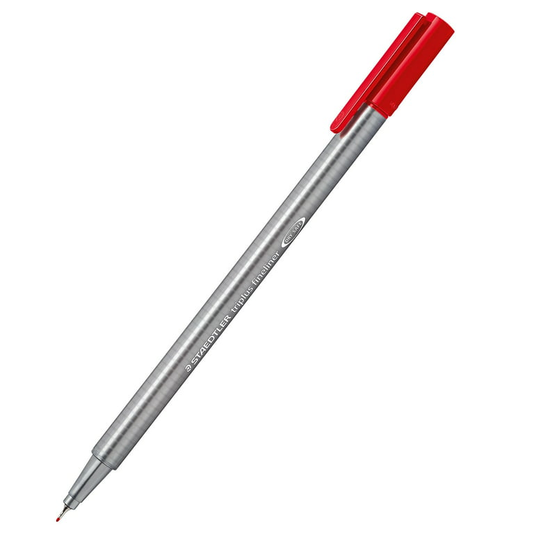 STAEDTLER triplus 0.3 mm 334 Fineliner Superfine Point Pen, Assorted  Flamingo Colours, Pack of 6