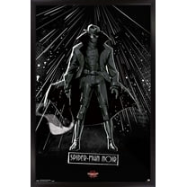 Marvel Spider-Man - Into The Spider-Verse - Spider-Man Noir Wall Poster, 14.725" x 22.375", Framed