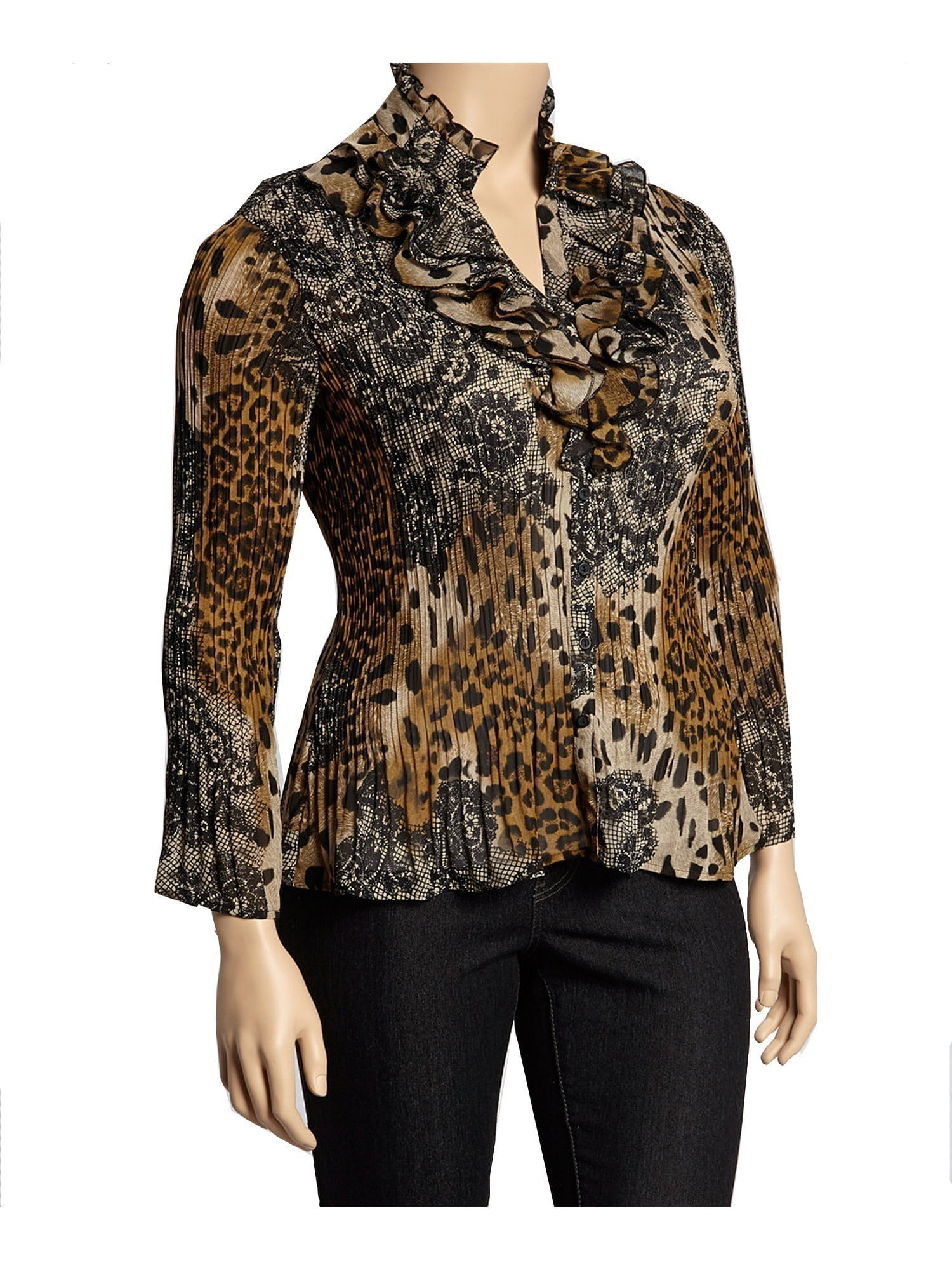 leopard animal print shirt