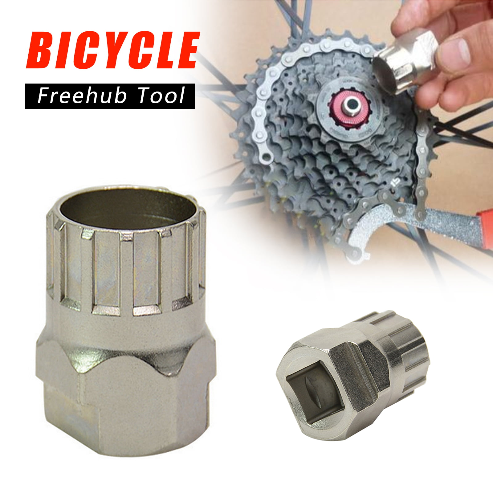 Details about  / Bike Bicycle Free Hub Spanner Cassette Flywheel Lock Ring Shimano Removal Tool