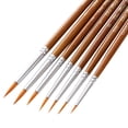 thumbnail image 4 of Miangastore Brown Cylindrical Line Drawing Pen 7Pcs Set for Beginners and Professionals, 4 of 8