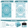 thumbnail image 2 of Alfombra de exterior Pauwer, 183 x 274 cm, impermeable, reversible, 2 of 8