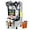 Silver, variant on ROVSUN Cup Sealing Machine, Fully Automatic Cup Sealer Machine, Electric Cup Sealing Machine with LCD Intelligent Display for Bubble Milk Tea Coffee, 500-650 Cups/H, 88/89/90/95 mm Cup, Black