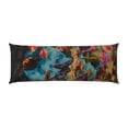 thumbnail image 2 of Lsque Galactic Jungle Dinosaurs Body Pillow Case Cover,Ultra-Soft Microfiber Bed Pillow Cases 20x54 inches,Elegant Bedding,Breathable Durable Pillow Cover with Envelope Closure, 2 of 8
