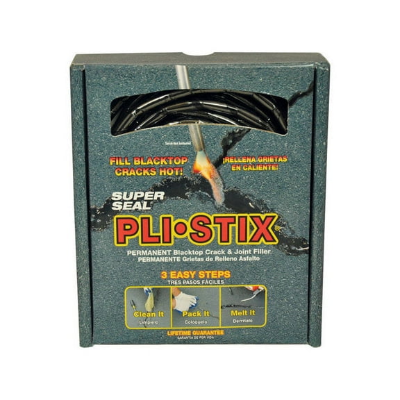 Super Seal Pli-Stix Black Asphalt Asphalt Crack Filler 2 lb