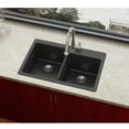 thumbnail image 2 of Elkay Quartz Luxe 33'' L x 22'' W Double Basin Top Mount Kitchen Sink, 2 of 5