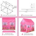 thumbnail image 6 of AOKESI Princess Polyester Plastic Outdoor Play Kids Play Tent, Pink (3–12 Years), 6 of 7