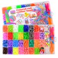 thumbnail image 3 of Juego de fabricación de pulseras, kit de pulseras con bandas de goma para niños, kit de recarga para niñas y niños, kit para hacer pulseras de la amistad, fabricación de joyas, 3 of 5