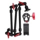 thumbnail image 2 of Brazo Mágico Con Abrazadera, Soporte para Cámaga Con Súper Abrazadera Ajustable de 360 ​​Brazo Mágico, Brazo Articulado LARGO para Camara Con Soporte para Telefono y, 2 of 7