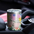 thumbnail image 4 of 30oz Pioneer Flower Tumblers Stainless Steel Tumbler with Lid and Straw,Vacuum Insulated Double Wall Travel Tumbler Cups Mug with Cleaning Brush for Coffee,Tea, 4 of 6