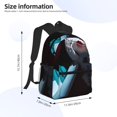 thumbnail image 2 of Goofa The Nightmare Before Christmas Pattern Casual Backpack – School Backpack Lightweight & Ergonomic Design, Water-Resistant, Spacious & Comfortable, Travel, 2 of 6