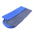 thumbnail image 3 of Raindrops 1Pc Winter Sleeping Bag for Adults Waterproof Lightweight Blue with Drawstring Hood for Camping, 3 of 8
