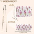 thumbnail image 4 of FORMRS Women Crossbody Purse with Chain Strap Vegan Leather Shoulder Handbag, Pink Cartoon Ice Cream, 4 of 7