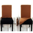 thumbnail image 2 of Dining Chair Stretch Slipcover Wedding Party Decor Seat, Home Chair Covers Set of 2, Parsons Chair Slipcover Chair Covers for Dining Room, Stretch Furniture Protector Covers for Restaurant Hotel Cerem, 2 of 5