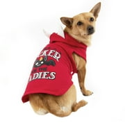Way To Celebrate Dog Halloween Hoodie, Red Sucker for the Ladies, (XXS)