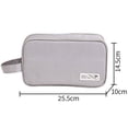 thumbnail image 3 of 1pc Portable Dry And Wet Separate Bag, Men's Nordic Style Travel Wash Bag, Large Capacity Travel Cosmetic Storage Bag, 3 of 4
