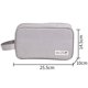 thumbnail image 3 of 1pc Portable Dry And Wet Separate Bag, Men's Nordic Style Travel Wash Bag, Large Capacity Travel Cosmetic Storage Bag, 3 of 5