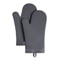 thumbnail image 1 of Juego de Guantes de Cocina KitchenAid Silicona Suave Acanalada Gris Antracita, 1 of 6