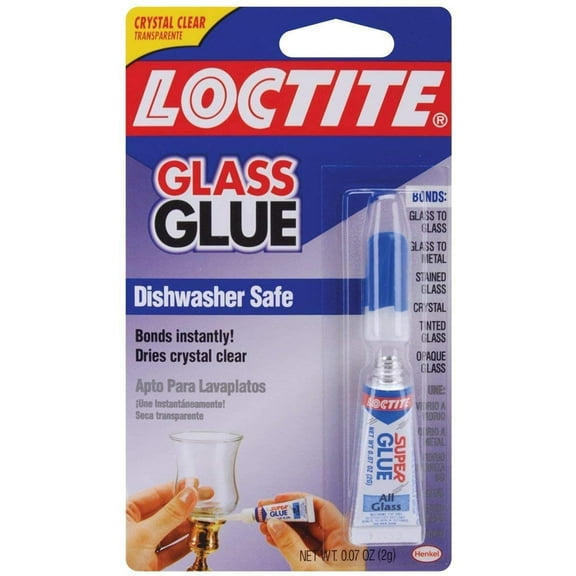 Loctite Glass Glue - Instant Bond, Liquid Adhesive - 6 Pack, 0.07 Oz Each