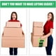 thumbnail image 4 of Paquete de 2 correas móviles de elevación ajustables, correas móviles negras para muebles y correa de transporte multifuncional con asas duraderas que soportan 220 libras, 4 of 5