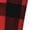 1 Black, variant on Womens Red Buffalo Plaid Print Knee High Socks Comfy Thermal Boot Long Socks