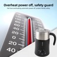 thumbnail image 6 of Nieyigj 5 in 1 Electric Milk Frother - 24oz / 700ml Hot and Cold Foam Maker and Milk Warmer for Latte, Cappuccino, Hot Chocolate, 500W Non-Slip Base, Black, 6 of 8