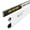 White Powder Coated, variant on JELOSTONE Commercial Automatic Door Bottom, Matte Black Anodized, 5/8''W x 42''L x 1-7/8''H, Aluminum Automatic Door Bottom, Surface Applied or Semi-Mortise, with Neoprene Insert, JS-4131RL