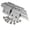 Silver, variant on Complete Track System Ready Rail Mount Holders Support Clamps Brackets Designed for Storage Expansion and Custom Layouts