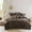 Queen Brown#64, variant on Cotton Bedding Set, 7 Piece Micro Corduroy Comforter Set Grey King, Grey Comforter Set,Polyester Bed In A Bag, Household Supplies & Décor Bedding Bedding Sets 7 Piece Micro Corduroy Comforter Set Gre