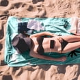 thumbnail image 3 of Zatoumnr Single-Sided Print Quick Dry Beach Towel, 28"x55.1", Microfiber Double-Sided Fleece, Versatile for Swimming and Bathing Vacation Necessities Gifts Swim Towels, 3 of 6