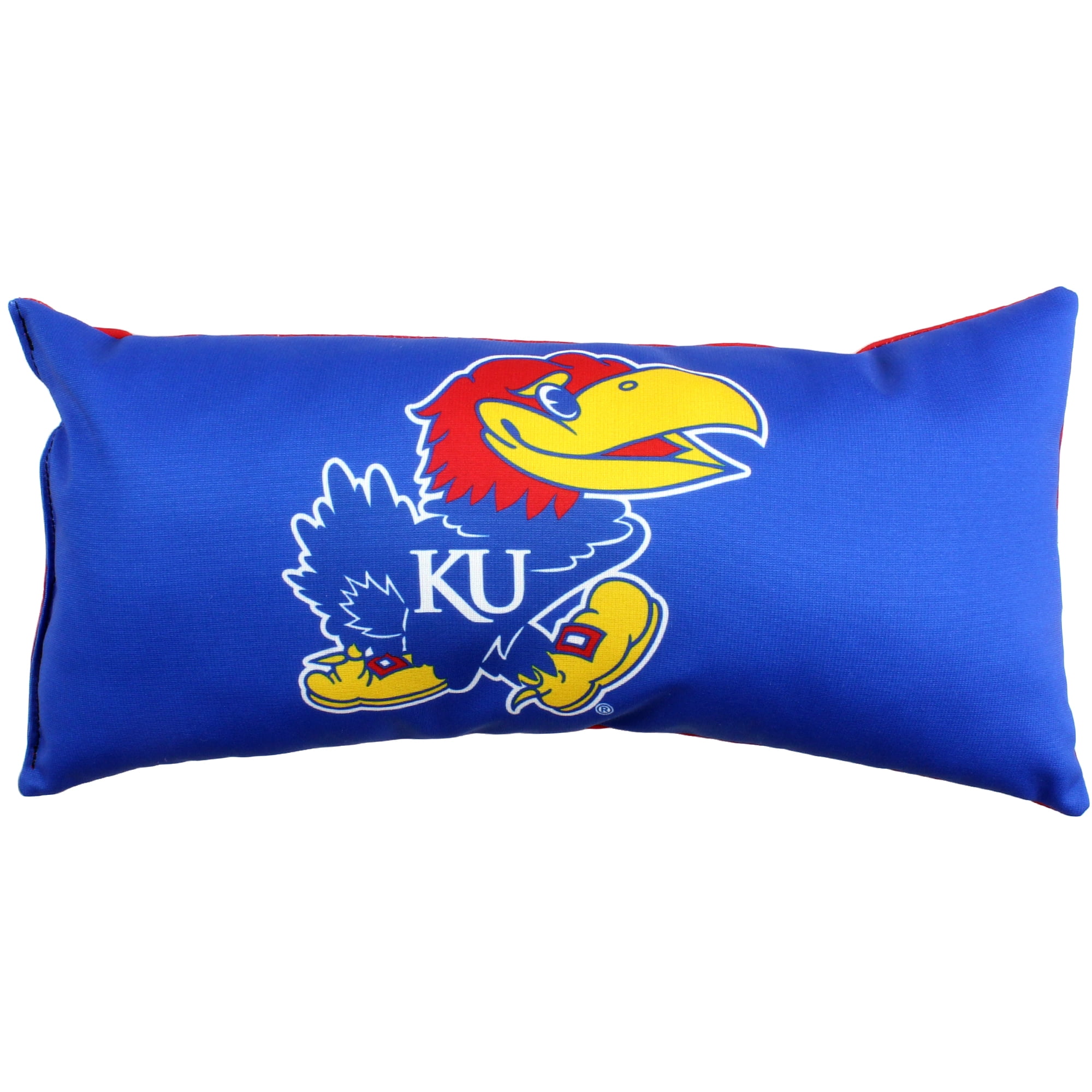 College Covers 16" x 6" Kansas Jayhawks Polyester Bolster Pillow