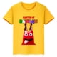 thumbnail image 3 of Camiseta de algodón con estampado de dibujos animados para niños y niñas de Garten of Banban, 3 of 5