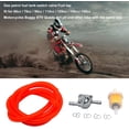thumbnail image 2 of WYJ Fuel Hose Oil Filter Clamps Inline Fuel Shut Off Valve Switch for 50cc 70cc 110cc 125cc 150cc 250cc Baja 90cc BA150 Chinese ATV Four Wheeler Apollo Pit Dirt Bike Go Kart,Orange-0614, 2 of 6