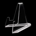 thumbnail image 3 of 20 Pack Mini Clear Acrylic Easel Display Stands 2.2Inch Mini Coins Medals Display Easel Holders Bad, 3 of 5