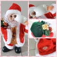 thumbnail image 4 of Claus Musical Cantando Bailando Navidad Santa Claus Juguetes Adorno De Navidad Muñecas Eléctricas Para Niños Methold HA042024-02, 4 of 6