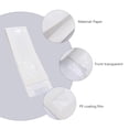 thumbnail image 2 of y 25pcs Clear Window Kraft Paper Bags Transparent Bread Bags Storage Bags, 2 of 5