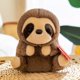 thumbnail image 3 of Lindos peluches de animales, mapache, juguete de peluche, dinosaurio divertido, juguete de peluche suave de dibujos animados, perezoso, muñeco de peluche para niños, regalo, 3 of 5