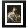 thumbnail image 2 of Giovanni Battista Tiepolo 20x24 Black Modern Framed Museum Art Print Titled - Saint Cecilia (1750-1760), 2 of 5
