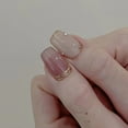 thumbnail image 3 of Hand-worn Nail Nude Metallic Mirror Line Manicure, 3 of 5