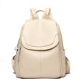 thumbnail image 1 of Backpack Women's Trendy All-match Anti-theft Backpack Large Capacity Soft Leather Women's Travel Backpack, 1 of 5