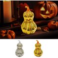thumbnail image 1 of Calabaza de Cristal Iluminada para Halloween con Temporizador | Decoración para Ventanas Interiores y Exteriores | Calabazas Led para Dormitorio, Baño, Pasillo y Mesa | Ambiente Espeluznante de Hallo, 1 of 1