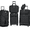 Black, variant on Skyway Luggage Seville Softside 5-Piece Travel Luggage Set, Black