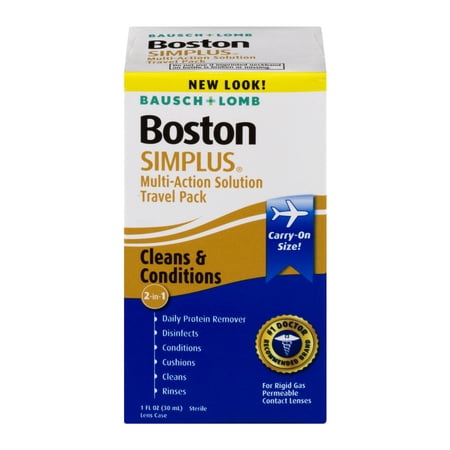 Boston Simplus Travel Size – Bausch & Lomb Boston Simplus Multi-Action ...