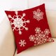 thumbnail image 5 of Fiudx Ofertas Relámpago Funda De Almohada Con Patrón Navideño, Funda De Cojín Para Sofá Y Coche, Decoración Del Hogar, 4 Piezas, 5 of 7