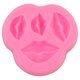 thumbnail image 1 of Homemade Lip Shape Silicone Cake Mold Baking Tool for Party (Pink), 1 of 4