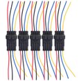 thumbnail image 1 of Connecteur Étanche Câble, 5 Pcs Connecteur de Fil Automobile Électrique Design Révolutionnaire, 1 of 14