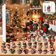 thumbnail image 3 of Luoshdecor Christmas Advent Calendars,24 Days Cute Tea Cup Dachshund Ornament,Christmas Gift for Tree Home Decor, 3 of 5